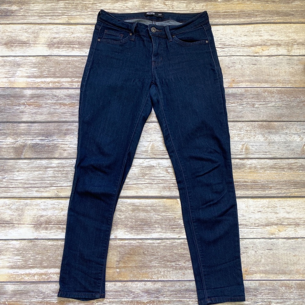 Just black ankle skinny jeans 26P